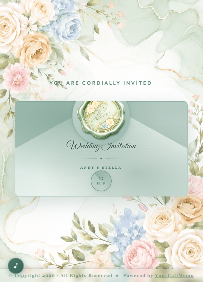 Floral Template Preview