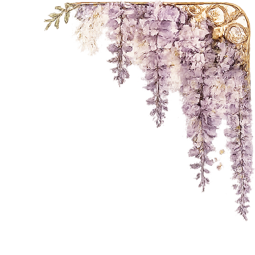 Top Right Floral Accent